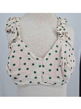 Vintage 1940s Maidenform Allo-ette Customized Polka Dot Costume/Stage Bra (28)